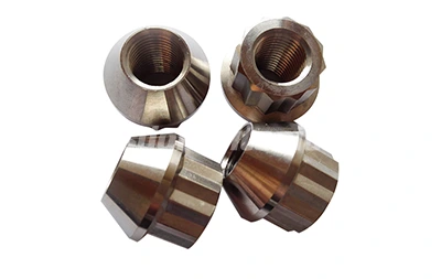 Titanium Racing Wheel Nuts
